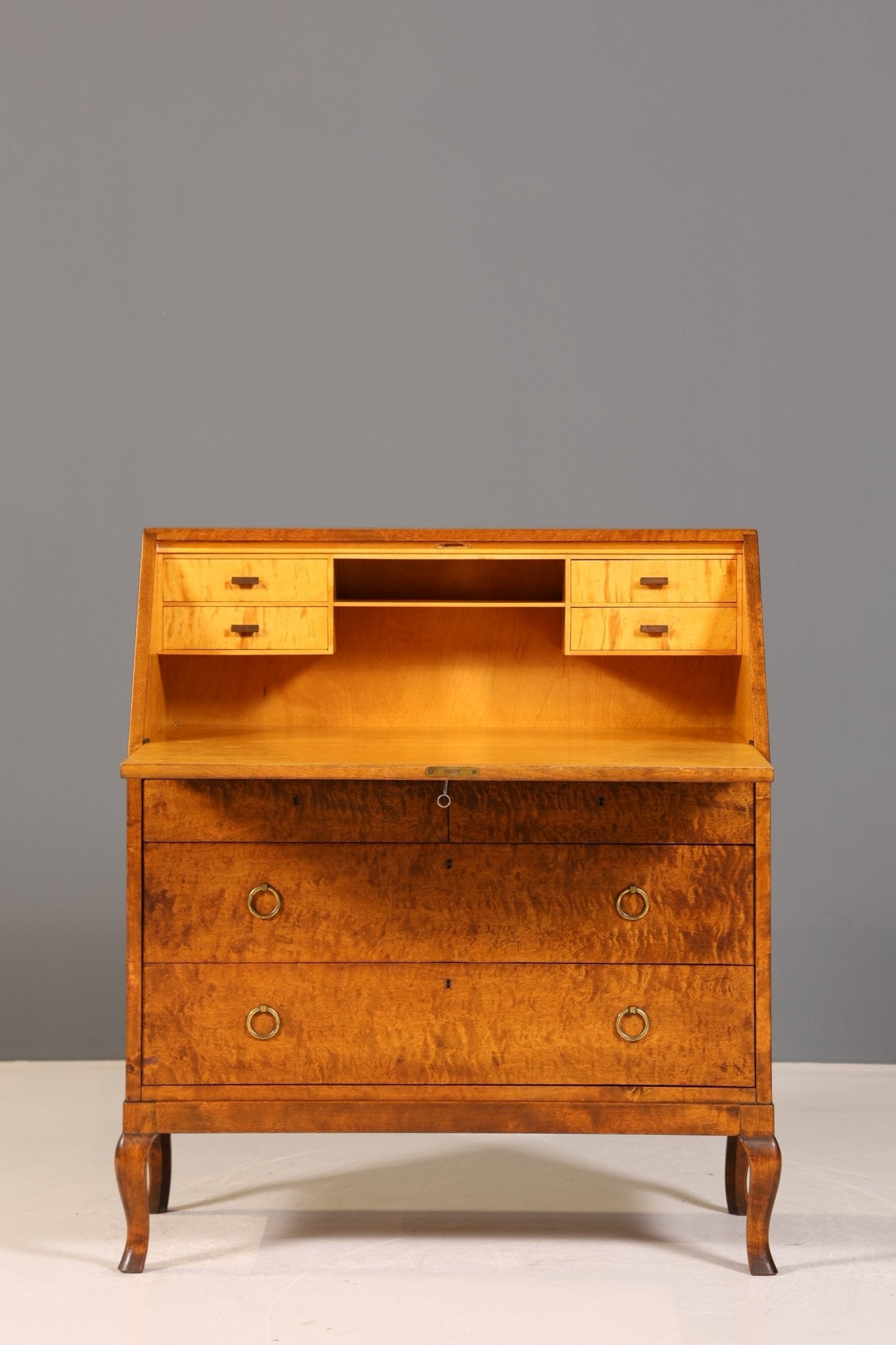 Wunderschöner Sekretär um 1930 echt Holz Büro Kommode Schreibkommode Antik Schreibtisch