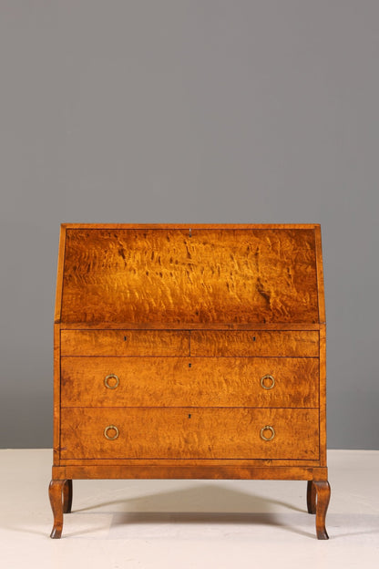 Wunderschöner Sekretär um 1930 echt Holz Büro Kommode Schreibkommode Antik Schreibtisch