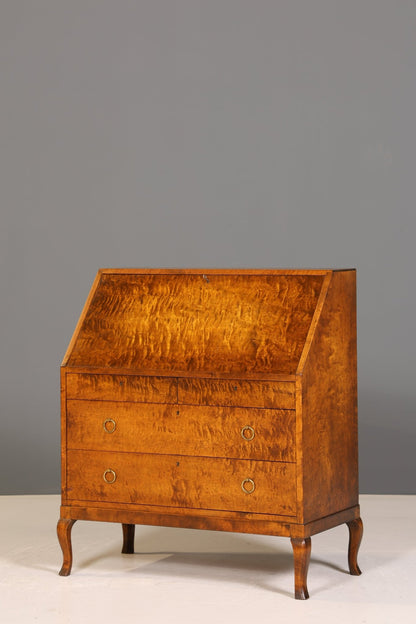 Wunderschöner Sekretär um 1930 echt Holz Büro Kommode Schreibkommode Antik Schreibtisch