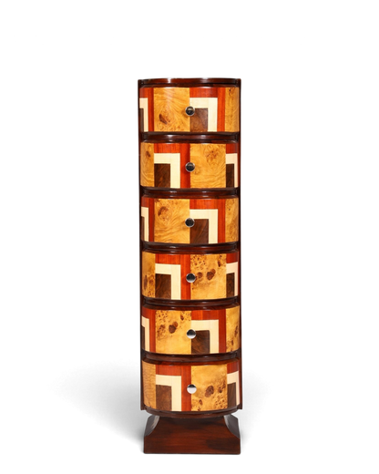 Wunderschönes Art Deco Stil Highboard Kommode Vertiko Schubladenkommode