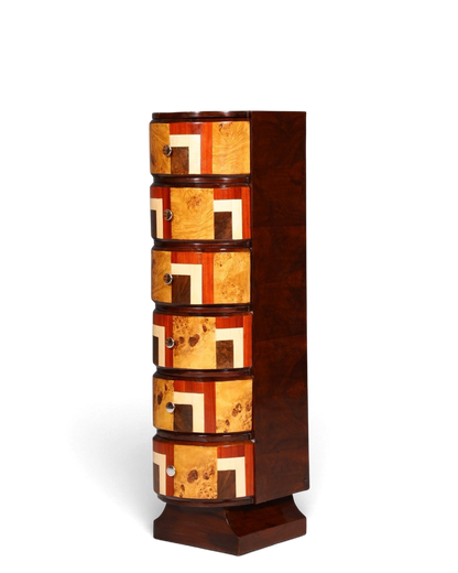 Wunderschönes Art Deco Stil Highboard Kommode Vertiko Schubladenkommode