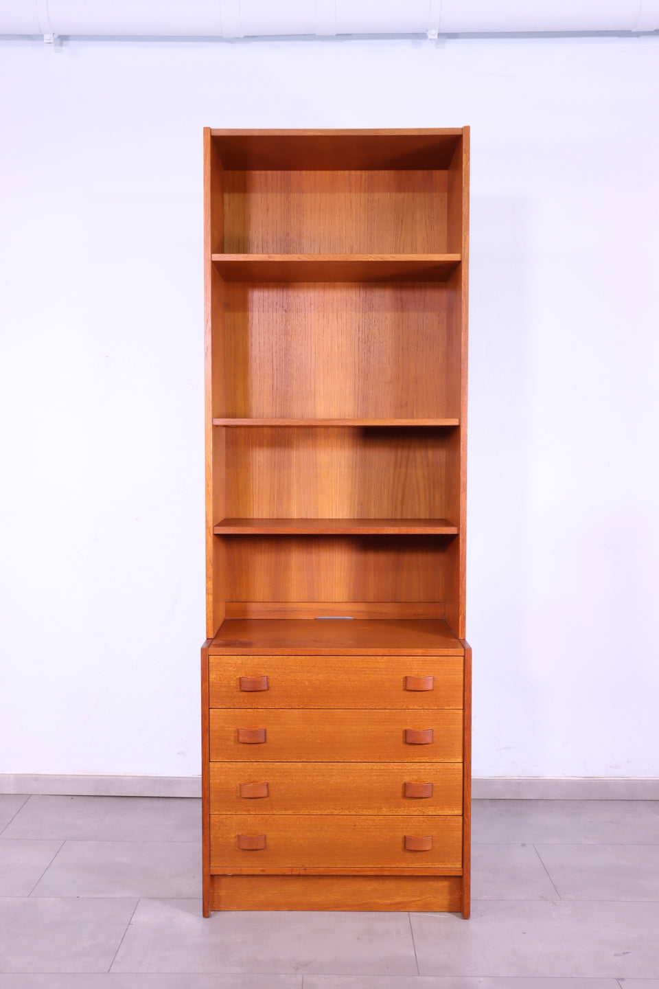 Teak Holz Domino MØbler Dänisches Regal Bücherregal Kommode