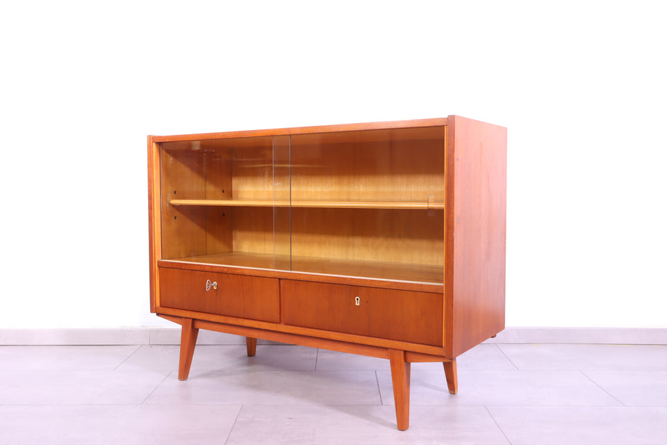 Wunderschöne Mid Century Schrank Vitrine 60s 70s Retro Regal