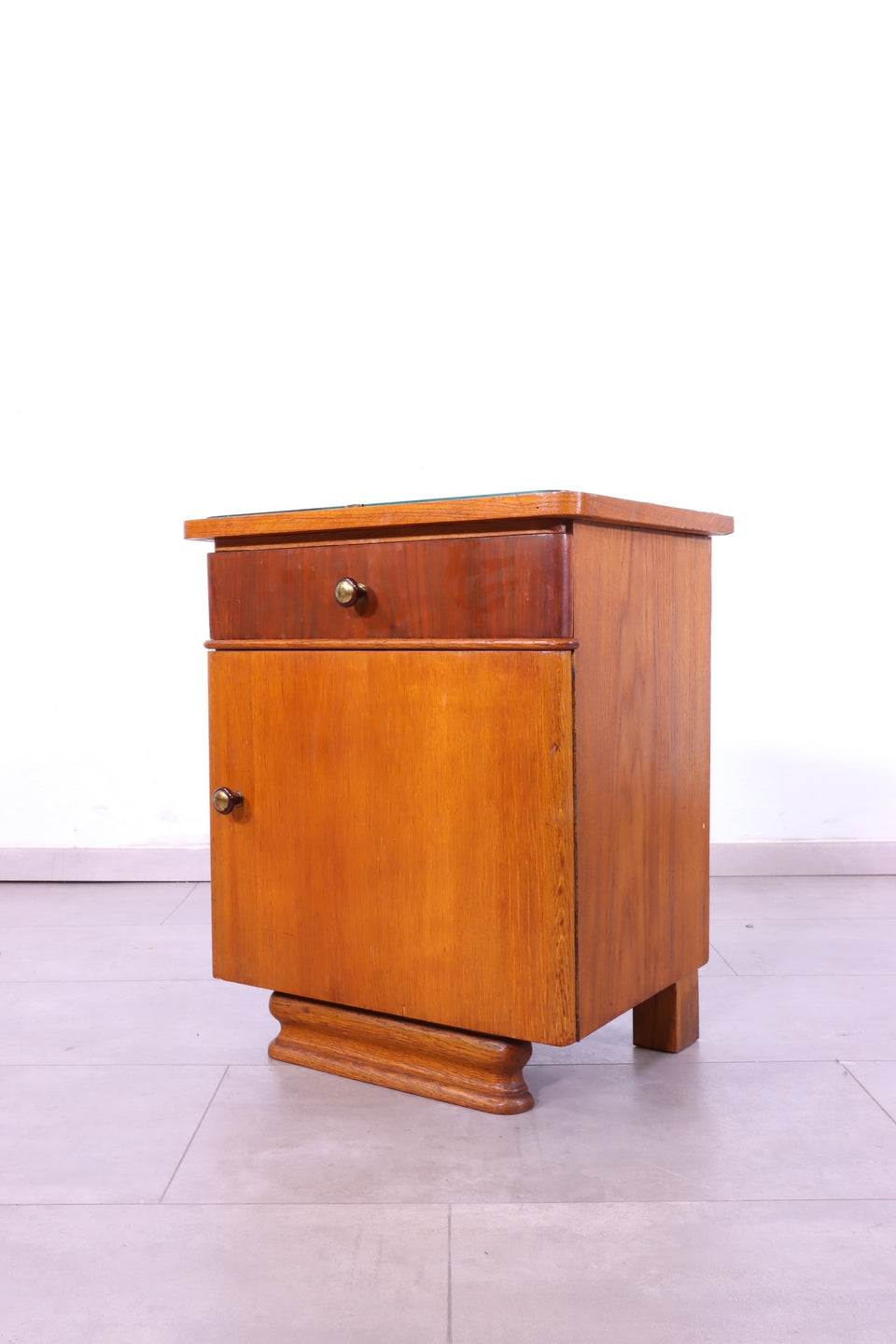 Schlichte Mid Century Retro Kommode 60s Vintage Sideboard Schrank
