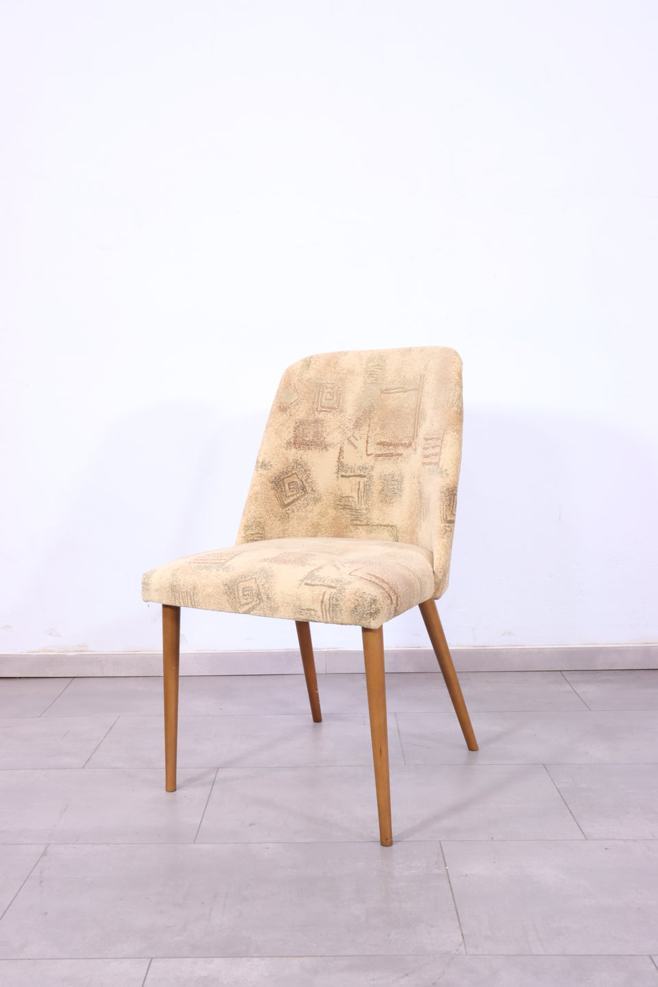 Wunderschöner Mid Century Cocktail Stuhl Vintage Chair 3 von 4