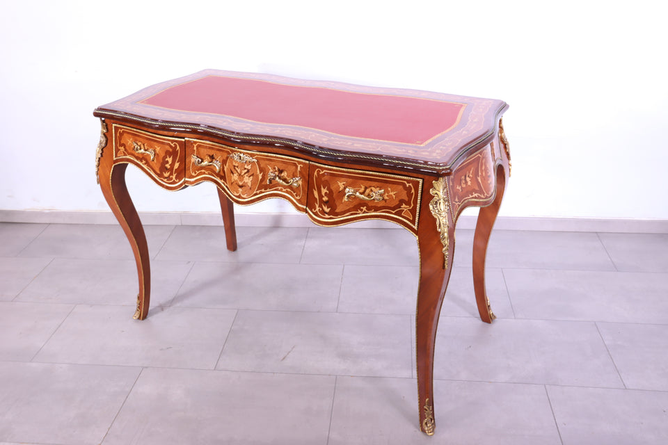 Louis XV Stil Schreibtisch French Desk Antik Stil Bürotisch