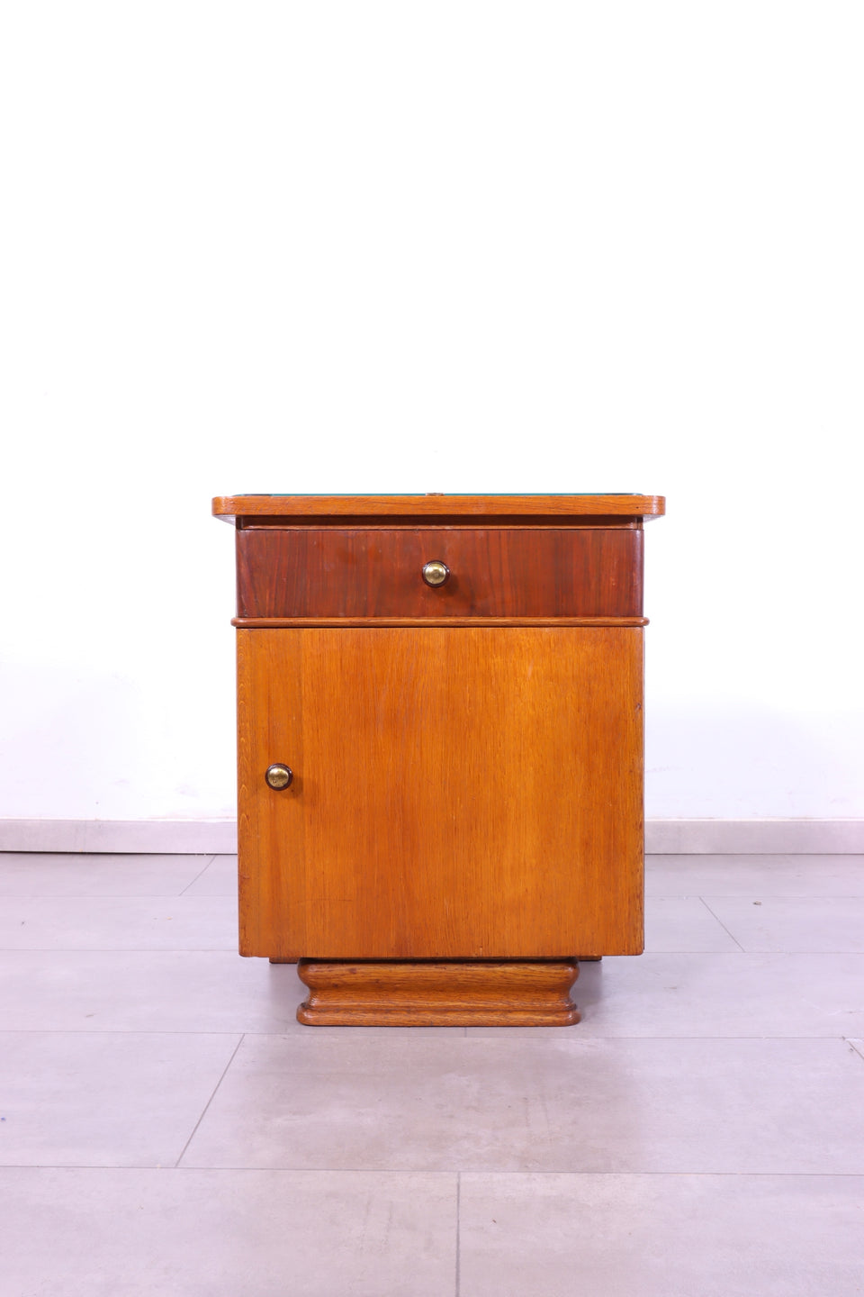 Schlichte Mid Century Retro Kommode 60s Vintage Sideboard Schrank