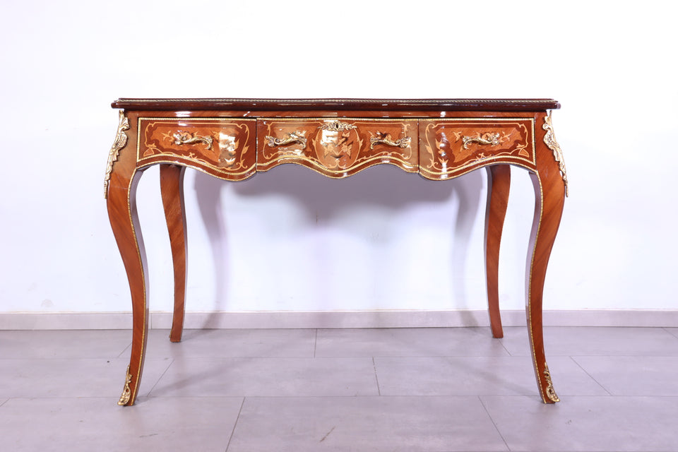 Louis XV Stil Schreibtisch French Desk Antik Stil Bürotisch