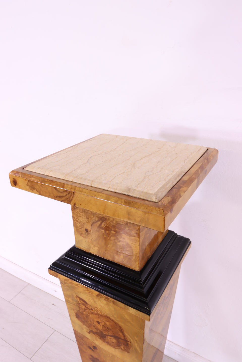 Biedermeier Säule Blumensäule Marmor