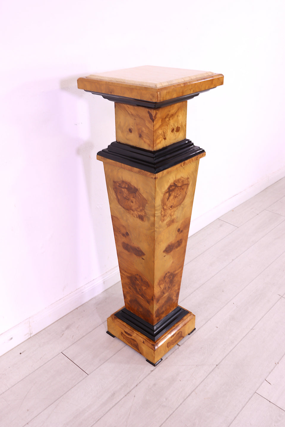 Traumhafte Biedermeier Säule Blumensäule Marmor 2 von 2