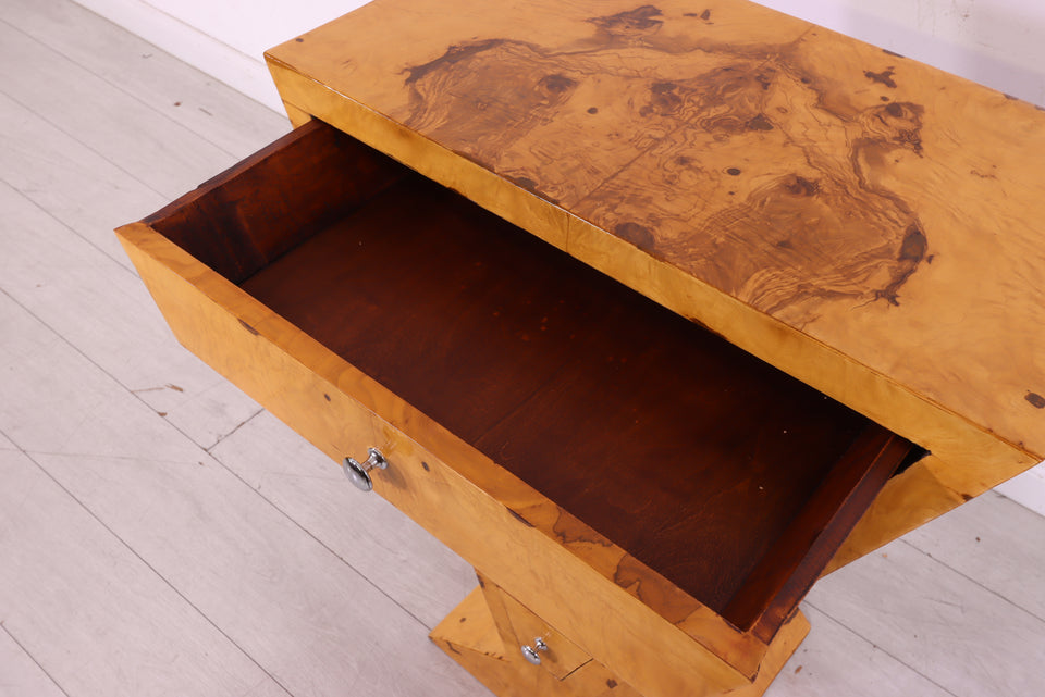 Traumhaftes Art Deco Highboard Birke Antik Stil Kommode 2 von 2
