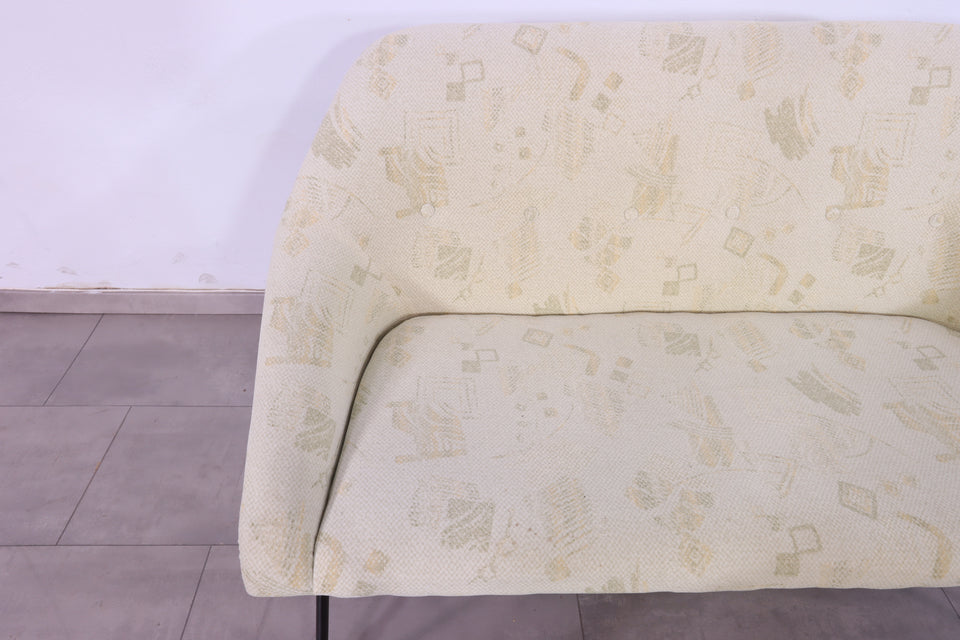 Wunderschöne Mid Century Sitzbank Vintage Polster 2er Sofa