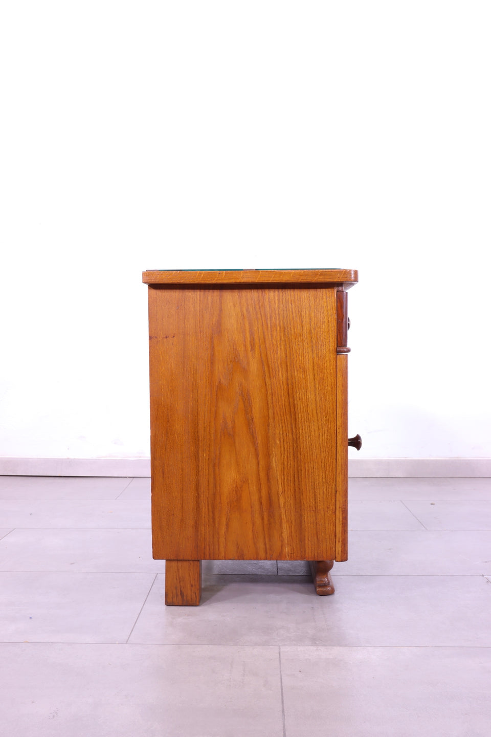 Schlichte Mid Century Retro Kommode 60s Vintage Sideboard Schrank