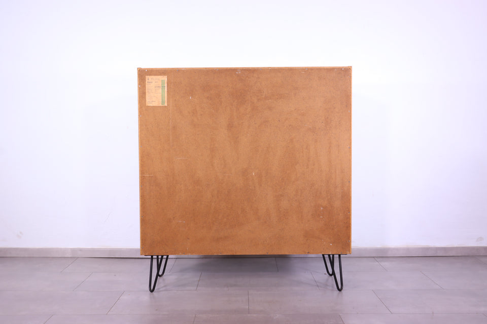 Original Hellerau Vitrine Mid Century Bücherregal Hairpin Legs Design