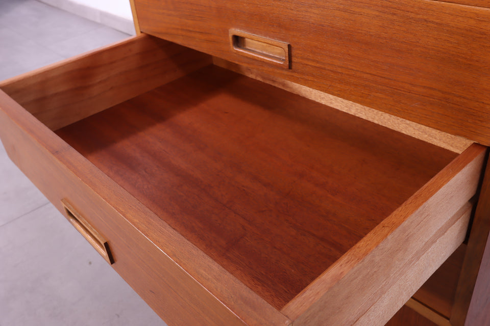 Wunderschöne Mid Century Retro Kommode 60s 70s Schrank Danish Design Teak Holz