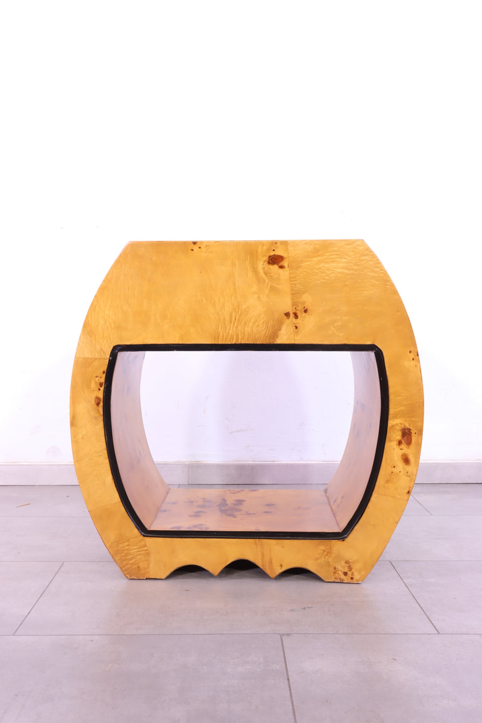 Edler Art Deco Stil Beistelltisch Birke Ablage Nachttisch Kommode 1 von 2