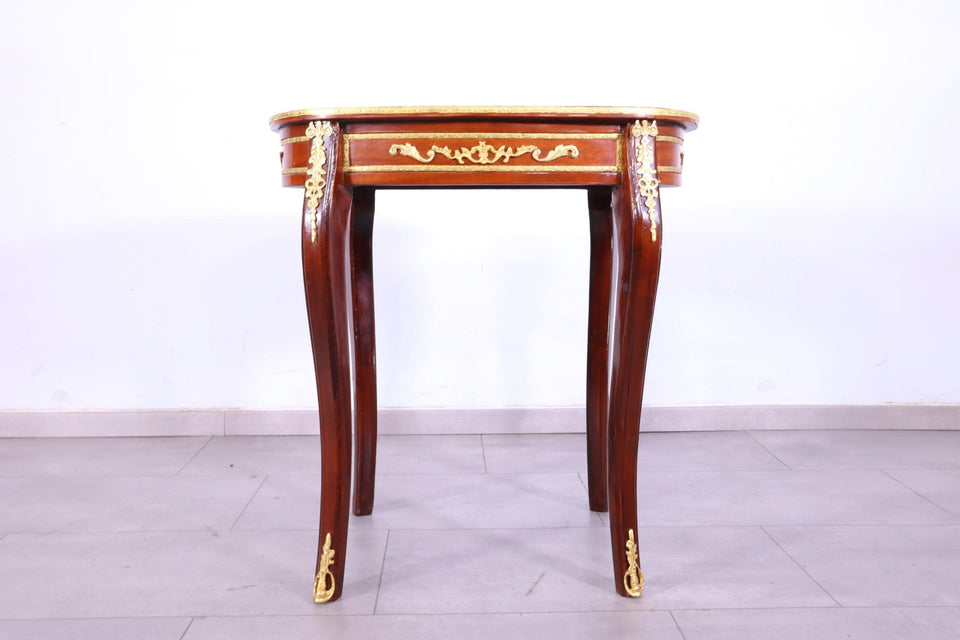 Ovaler Barock Stil Louis XV Beistelltisch Antik Stil Ablage