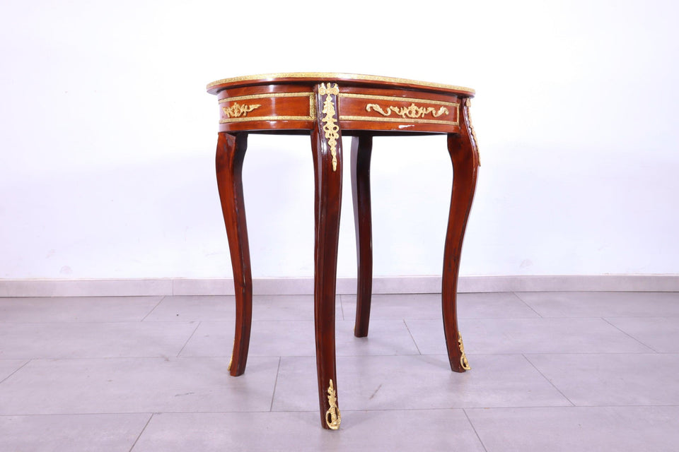 Ovaler Barock Stil Louis XV Beistelltisch Antik Stil Ablage