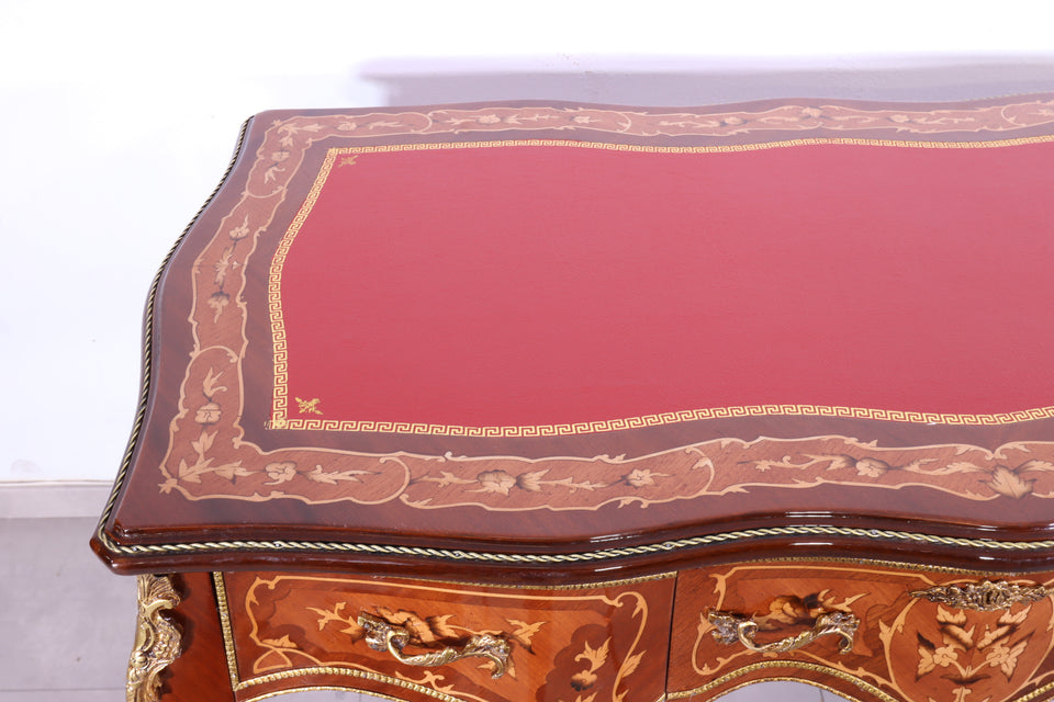 Louis XV Stil Schreibtisch French Desk Antik Stil Bürotisch