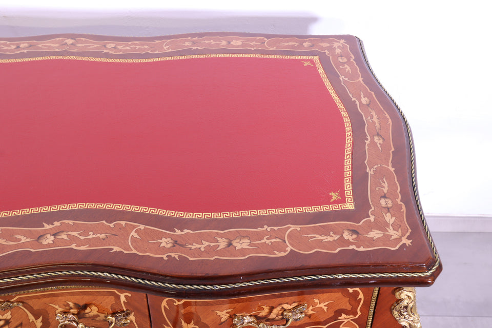 Louis XV Stil Schreibtisch French Desk Antik Stil Bürotisch