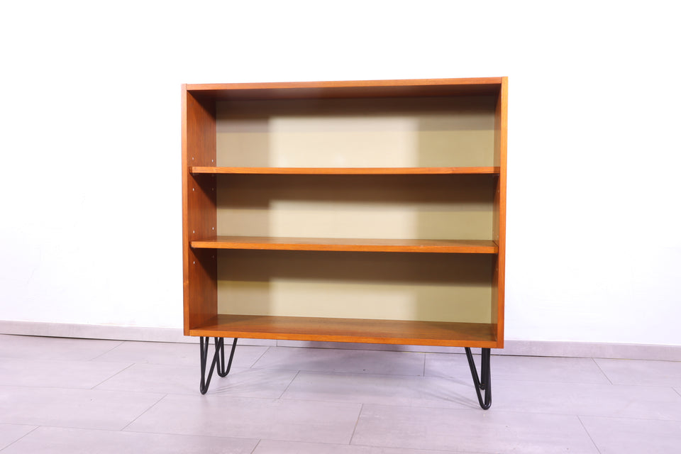 Original Hellerau Mid Century Bücherregal Schrank Kommode