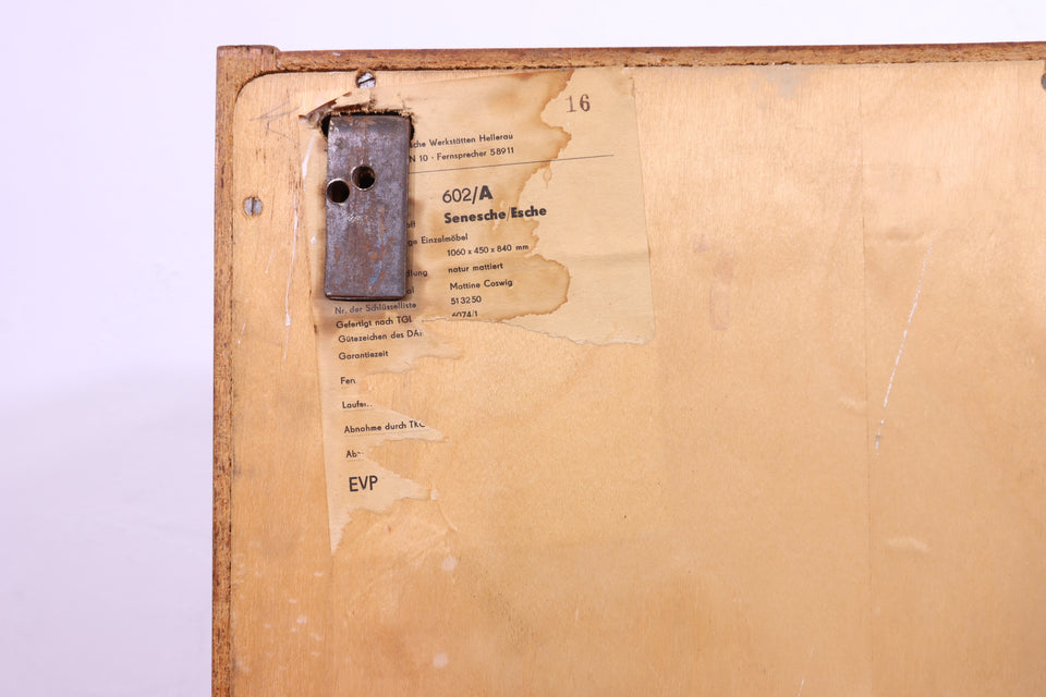 Original Hellerau Kommode Franz Ehrlich 60s Schrank 2 von 2